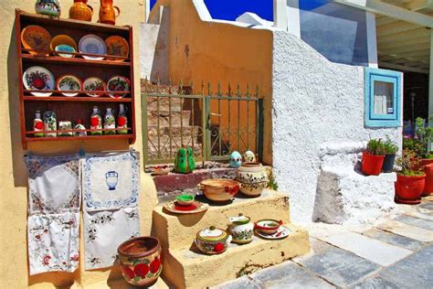 best souvenirs from santorini greece.